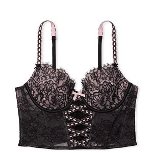 🔥 Victorias Secret Heritage Ribbon Slot Bra Top🔥